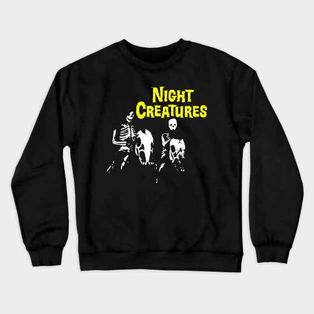 Night Creatures Folk Horror Captain Clegg Crewneck Sweatshirt by Ricardo77